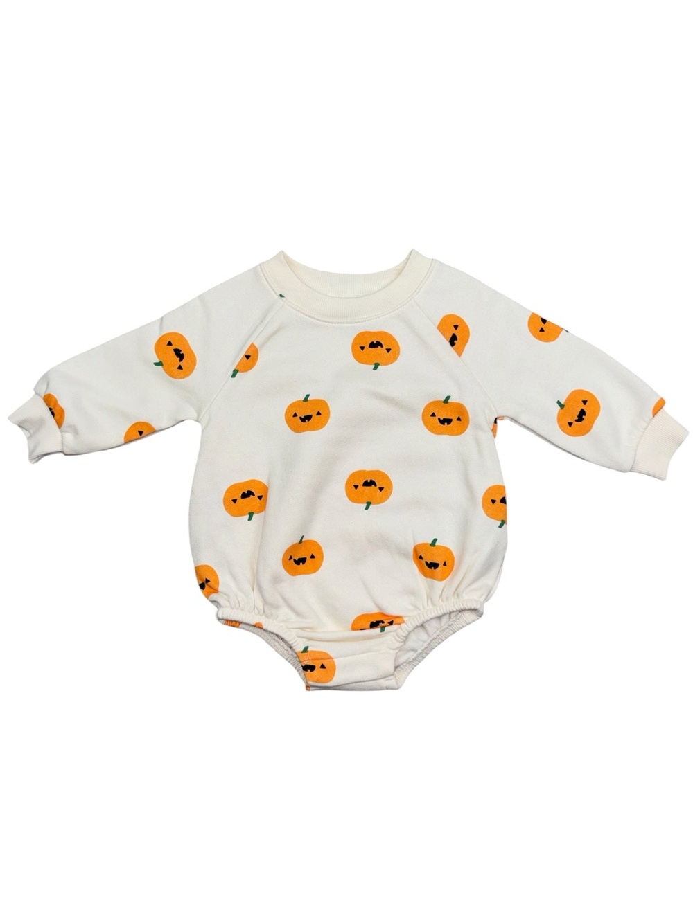 Old Navy Halloween Pumpkin Romper 3-6 Months New